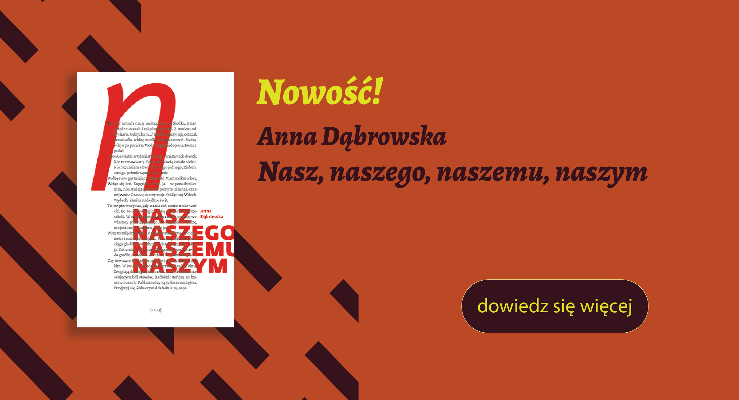 Nasz, naszego, naszemu, naszym | Anna Dąbrowska